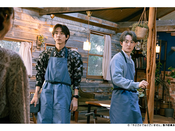 ★やぶさかではございません\"アサガオ\"受注販売エプロン 松村沙友理 駒木根葵汰★ yabusen_20250201_02.jpg?